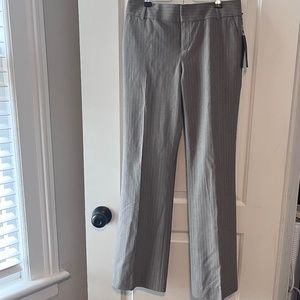 NWT Banana Republic The Martin Fit  Stretch Pinstripe Pants Size 2